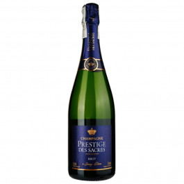   Prestige des Sacres Шампанське  Brut Prestige, 0,75 л (3445240714398)