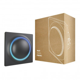   Fibaro Walli Switch Z-Wave Black (FGWDSEU-221B)