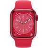 Apple Watch Series 8 GPS + Cellular 45mm PRODUCT RED Aluminum Case w. PRODUCT RED S. Band (MNKA3) - зображення 3