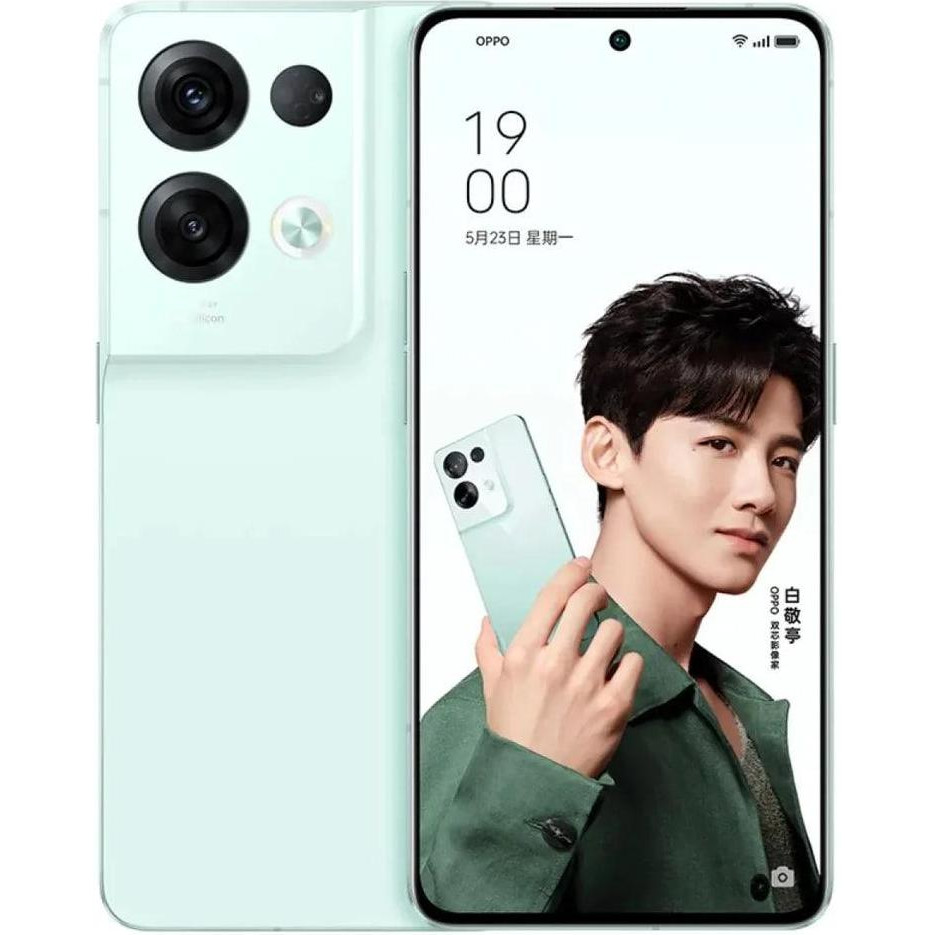 OPPO Reno8 Pro 8/256GB Glazed Green - зображення 1