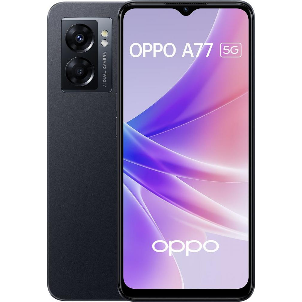 OPPO A77 4/64GB Midnight Black - зображення 1