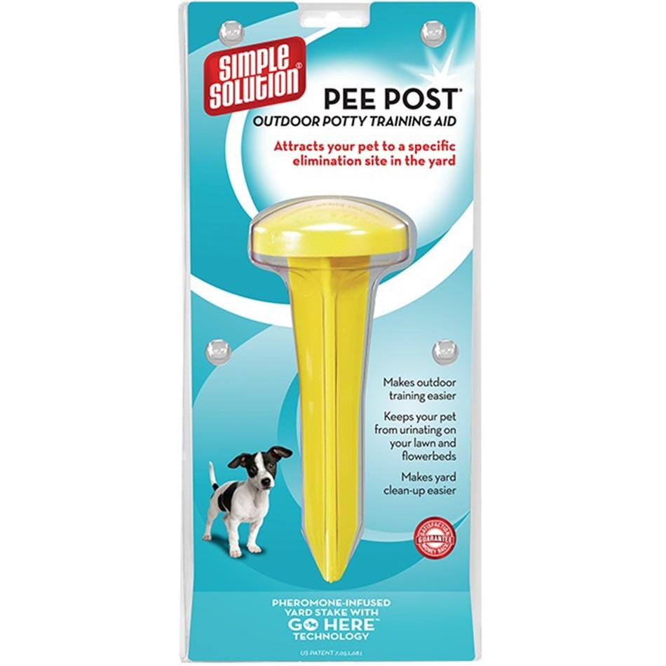 Simple Solution Pee Post Pheromone - treated yard stake Пи Пост - технология приучения собак к туалету (ss13000) - зображення 1