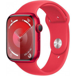   Apple Watch Series 9 GPS + Cellular 41mm PRODUCT RED Alu. Case w. PRODUCT RED Sport Band - M/L (MRY83)