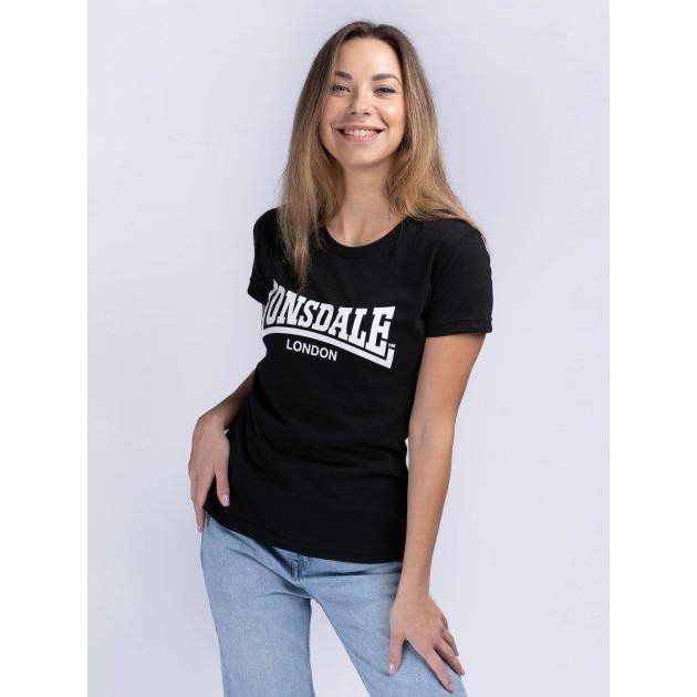 Lonsdale Футболка  117020-1000 S Black (4251522370492) - зображення 1