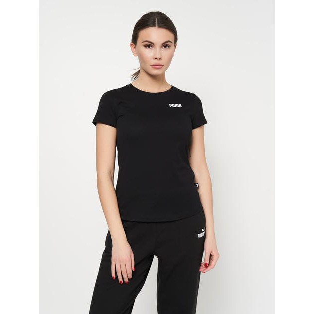 PUMA Футболка  Ess Tee W 84719401 XS  Black (4064533449145) - зображення 1