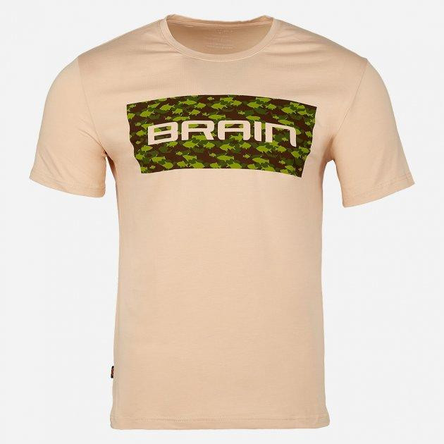 Brain Футболка  18585376 XL Beige (2218585376016) - зображення 1