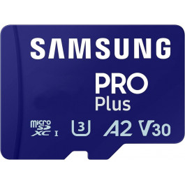   Samsung 512 GB microSDXC UHS-I U3 V30 A2 PRO Plus 2023 + Reader (MB-MD512SB)