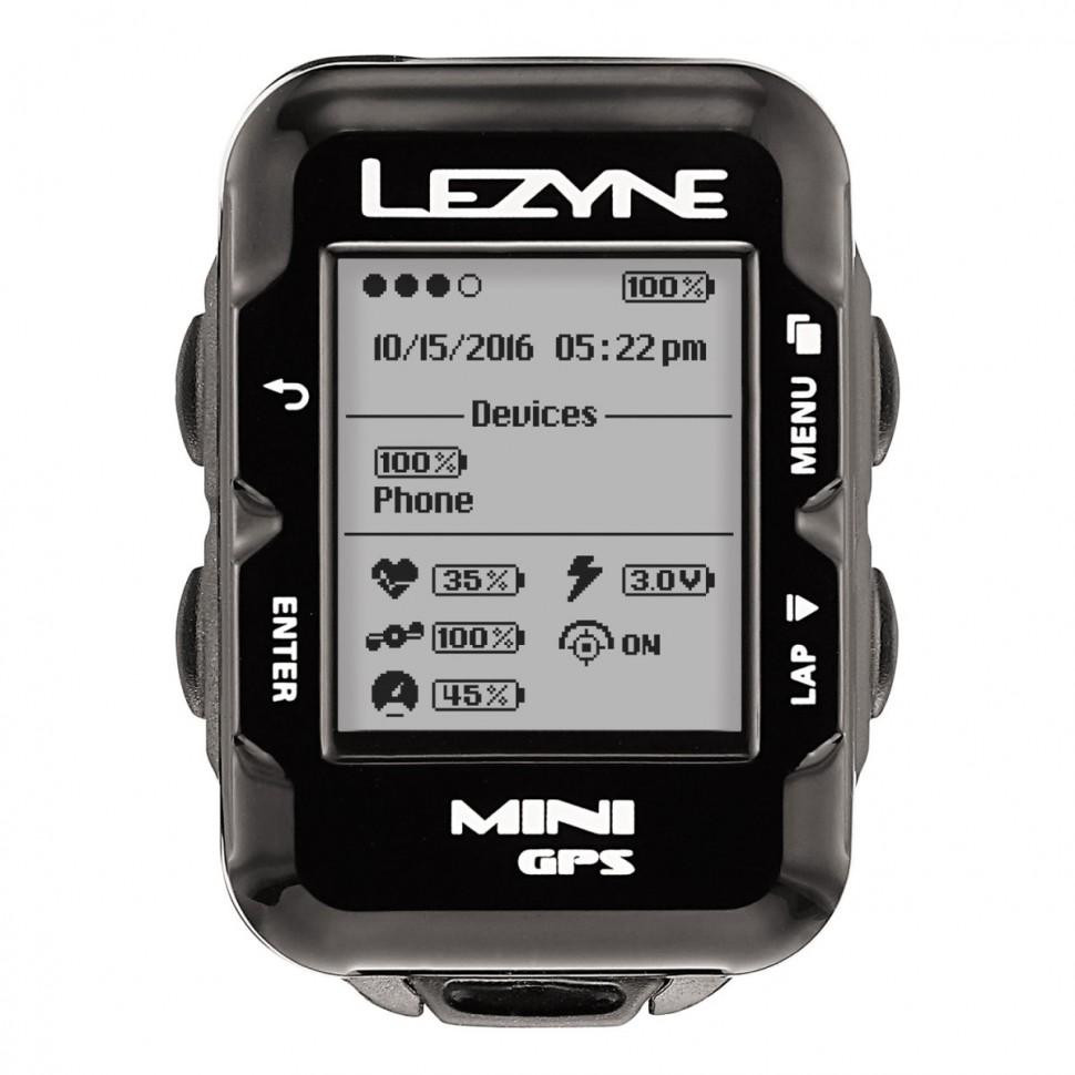 Lezyne MINI GPS HR LOADED (471 280 598 72 69) - зображення 1