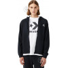 Converse Чорна чоловіча кофта  GO-TO EMBROIDERED STAR CHEVRON ZIP HOODIE con10023871-001 - зображення 1