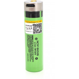   LiitoKala 18650 3400mAh Li-Ion 3.7V 5A FlatTop micro-USB (LII-34B-USB)