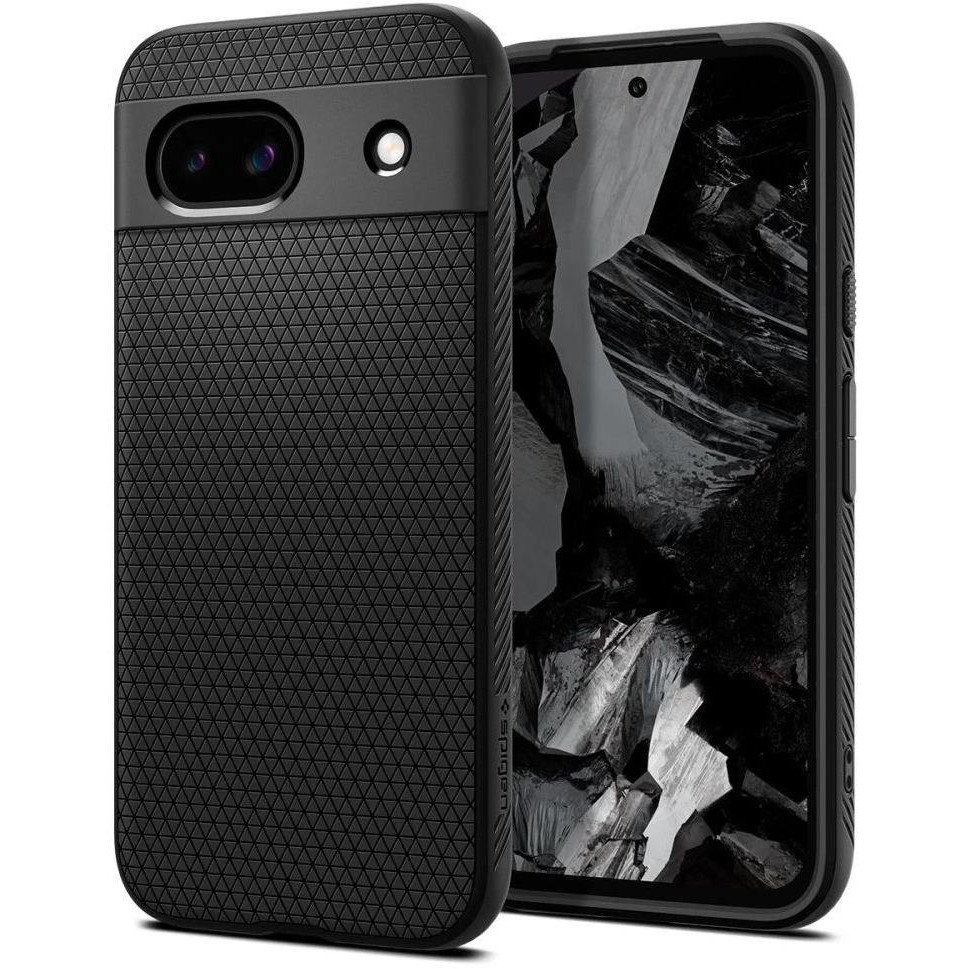 Spigen Google Pixel 8a Liquid Air, Matte Black (ACS07257) - зображення 1