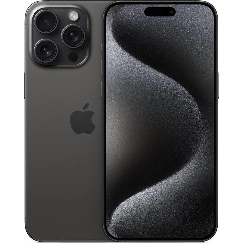 Apple iPhone 15 Pro Max 512GB Black Titanium (MU7C3) - зображення 1