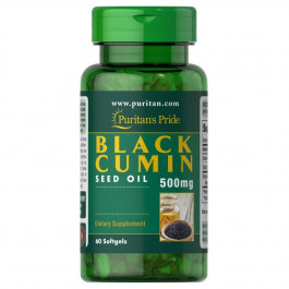   Puritan's Pride Black Cumin Seed Oil 500  60капс