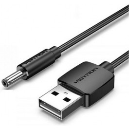   Vention USB to DC 3.5x1.35mm 0.5m Black (CEXBD)