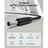 Vention USB to DC 3.5x1.35mm 0.5m Black (CEXBD) - зображення 6