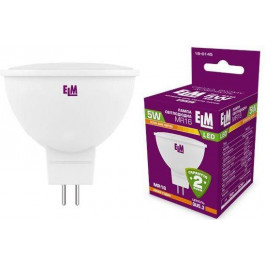   ELM LED MR16 5W GU5.3 3000K PA10 (18-0145)