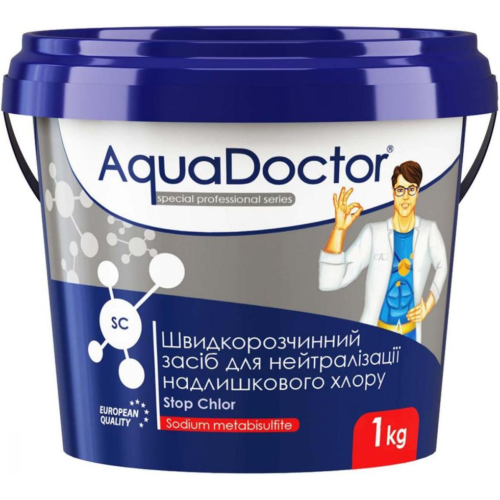 AquaDOCTOR SC Stop Chlor - 1 кг - зображення 1