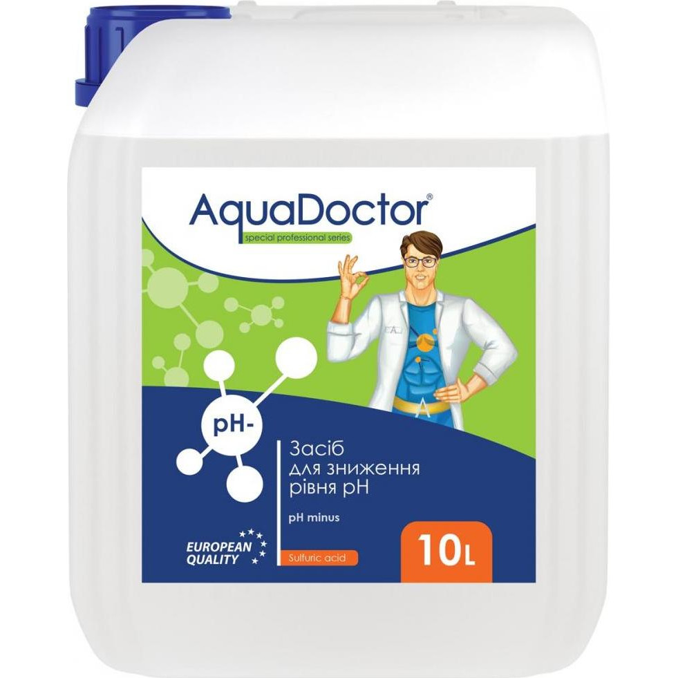 AquaDOCTOR pH Minus (Сірчана 35%) 10 л - зображення 1