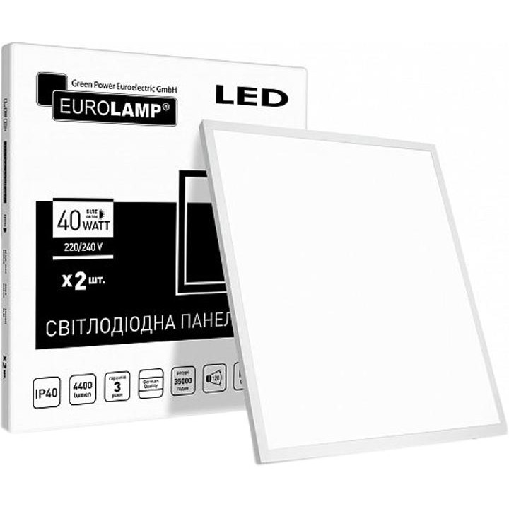 EUROLAMP LED 40W 4000K (LED-PANEL-40/40(110)(2)) - зображення 1