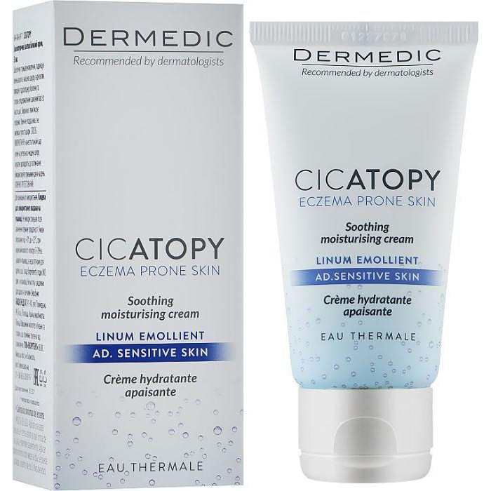 Dermedic - Заспокійливий і зволожувальний крем для обличчя - Cicatopy - Soothing Moisturising Cream - 50ml - зображення 1