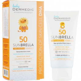   Dermedic - Sunbrella - Sun Protection Cream SPF50 - Сонцезахисний крем для обличчя з 1 місяця життя - 50ml