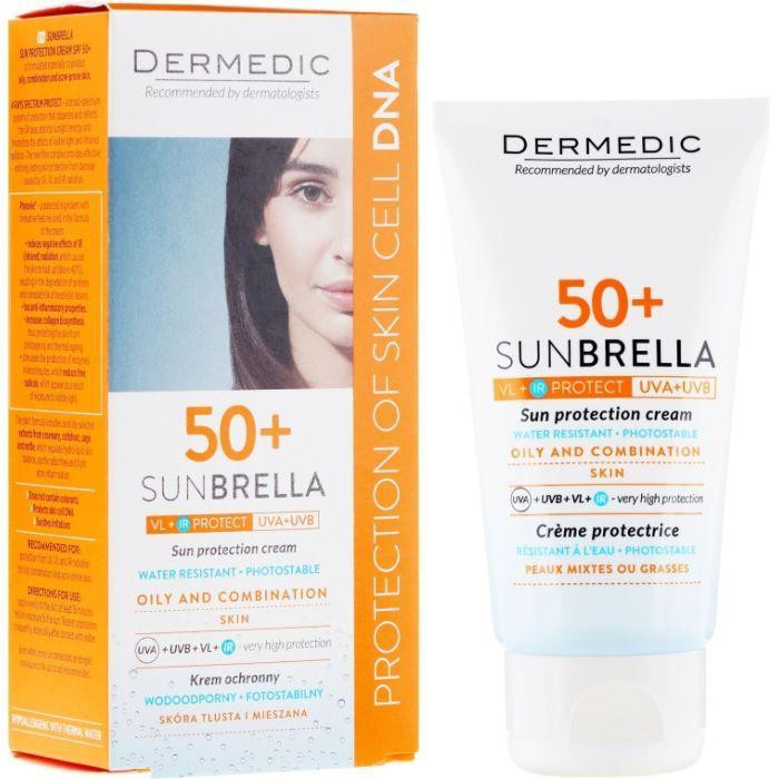 Dermedic Крем  Sunbrella new Солнцезащитный для жирной и комбинированной кожи 50 мл (5906739783014) - зображення 1