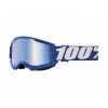 Ride 100% Детские мото очки 100% Strata 2 Youth Goggle Blue - Mirror Blue Lens, Mirror Lens - зображення 1