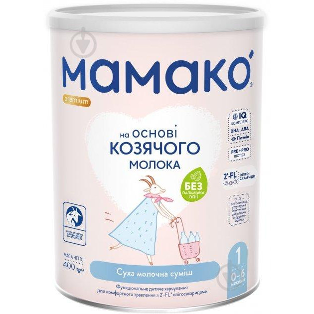 МАМАКО Смесь 1 Premium 400 г - зображення 1