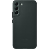 Samsung S906 Galaxy S22+ Leather Cover Forest Green (EF-VS906LGEG) - зображення 1