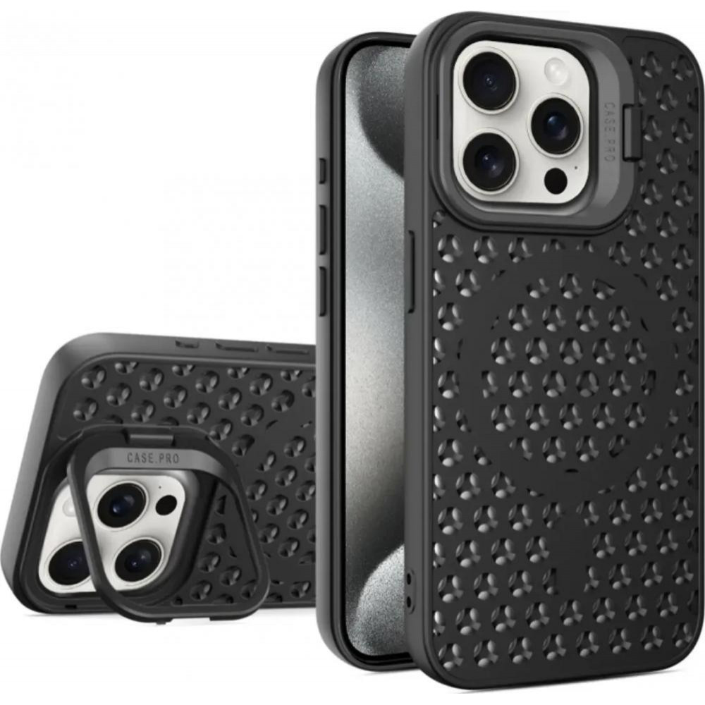 Cosmic Grater Stand for Apple iPhone 15 Pro Black (GRASTiP15PBlack) - зображення 1