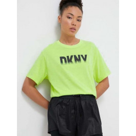   DKNY Футболка жіноча  Fade Away Logo Relax DP3T9626-ZST M Салатова (755404327740)