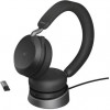 JABRA Evolve 2 75 Stereo USB-A with Charging Stand (27599-999-989) - зображення 1