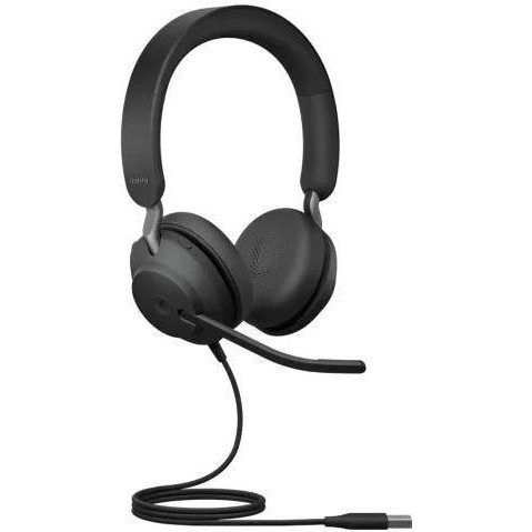 JABRA Evolve2 40 SE MS Stereo Black (24189-999-999) - зображення 1