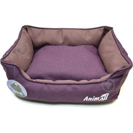   AnimAll Anna M Dark Violet Лежак для собак та котів, фіолетовий 55х43х15 см (151105)