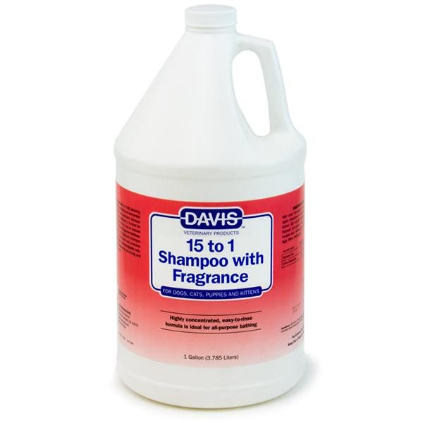 Davis Veterinary 15 to 1 Shampoo - шампунь Девіс без аромату для собак та котів, 3,8 л (FTOSG) - зображення 1