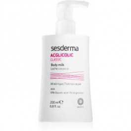   SeSDerma Acglicolic Classic Body зміцнююче молочко для тіла з ефектом пілінгу  200 мл