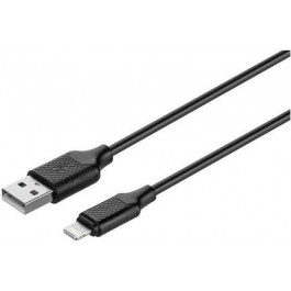   KITs USB For Lightning 2A 1m Black (KITS-W-003)