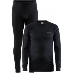   Craft Комплект чоловічої термобілизни Core Dry Baselayer Set Man XS Чорний