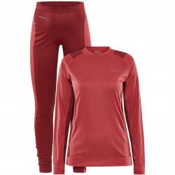   Craft Комплект жіночої термобілизни Core Dry Baselayer Set W XL Червоний