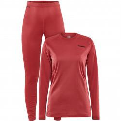   Craft Комплект жіночої термобілизни Core Warm Baselayer Set W XL Червоний