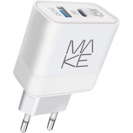   MakeFuture 45W PD+QC White (MCW-325PWH)