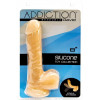 Addiction David - 8" Bendable Silicone Dong (SO5578) - зображення 4