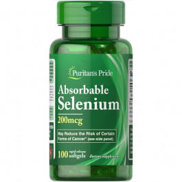   Puritan's Pride Absorbable Selenium 200 mcg 100 капсул