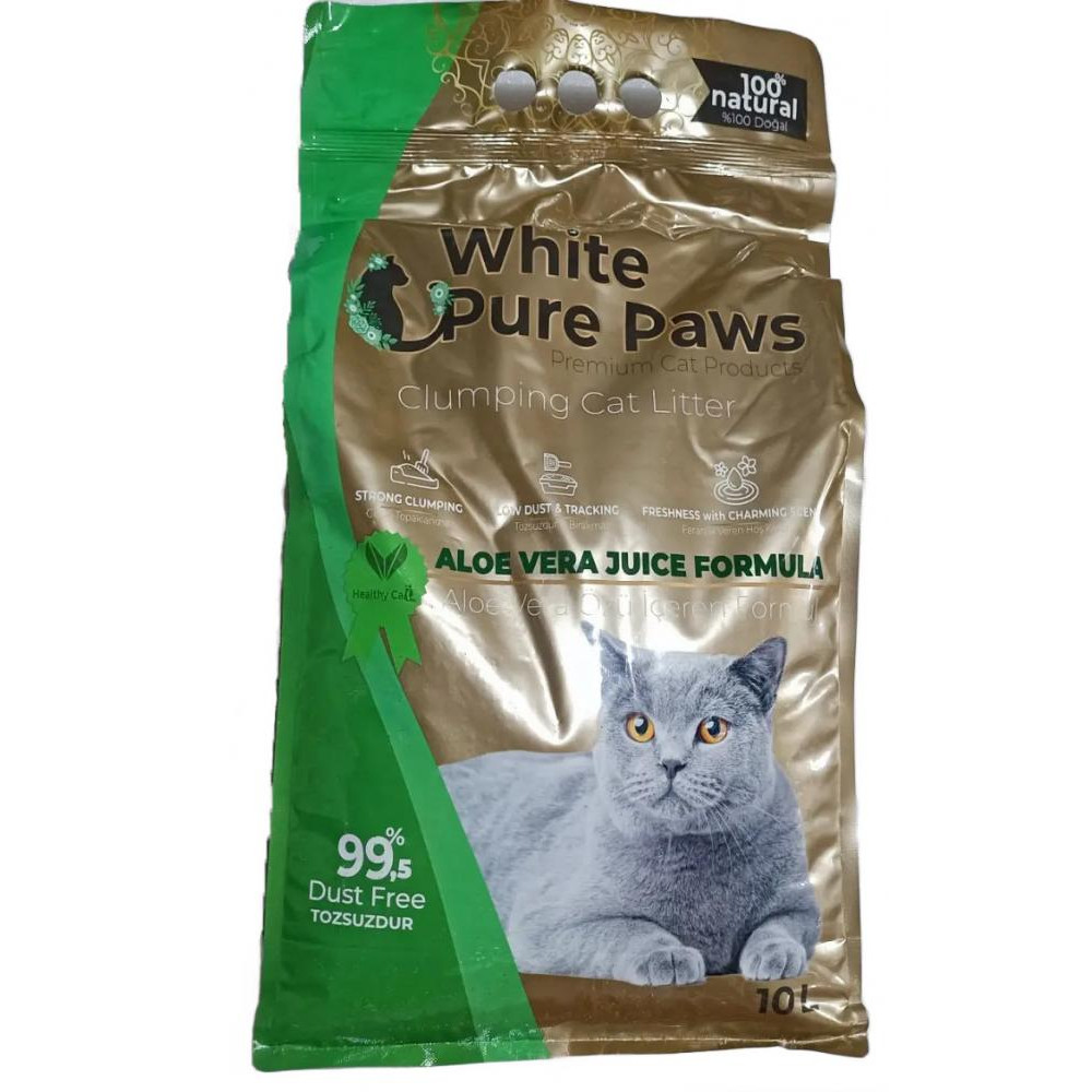 White Pure Paws з соком Алое Вера 10 л (8683911150105) - зображення 1