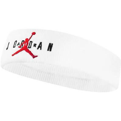 Nike Повязка на голову  Jordan Jumpman Terry Headband OSFM J.100.7580.134.OS Красная/Белая (887791163370) - зображення 1