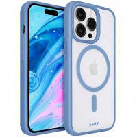   LAUT HUEX PROTECT with MagSafe IMPKT Cell Technology for iPhone 14 Pro Max, Ocean Blue (L_IP22D_HPT_BL)