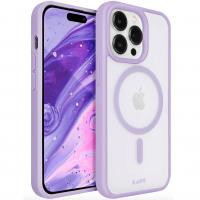   LAUT HUEX PROTECT with MagSafe IMPKT Cell Technology for iPhone 14 Pro Max, Lilac (L_IP22D_HPT_PU)