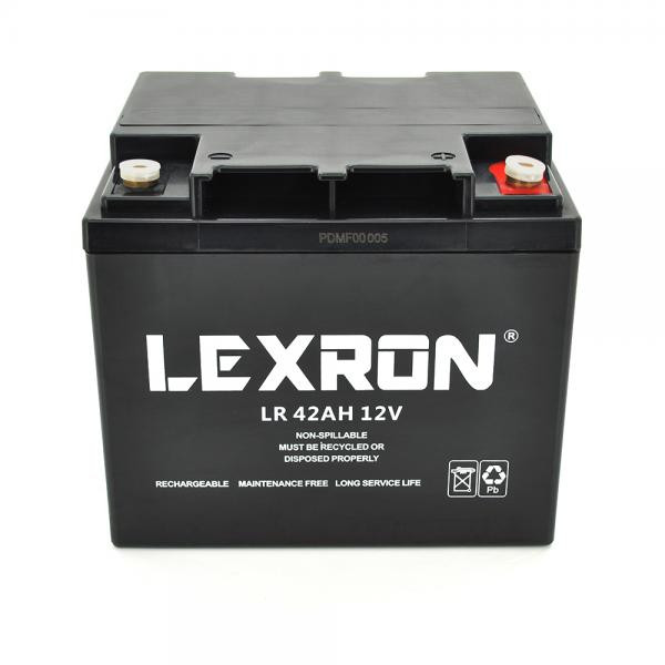 LEXRON LR-12-42 GEL 12V 42Ah - зображення 1