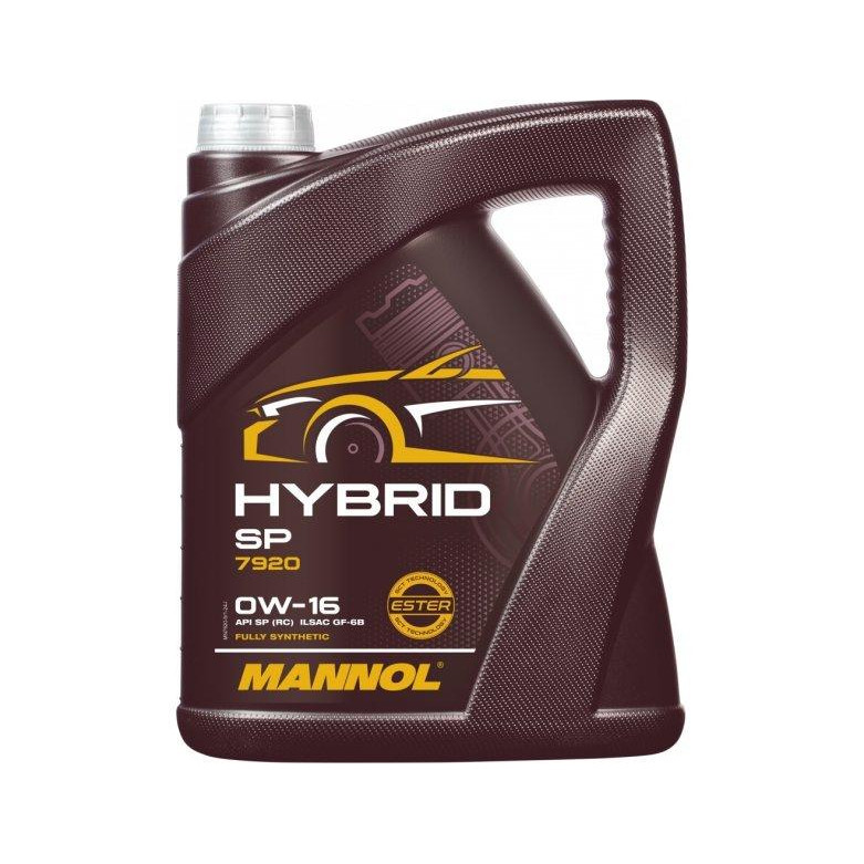 Mannol Hybrid SP 0W-16 5л - зображення 1