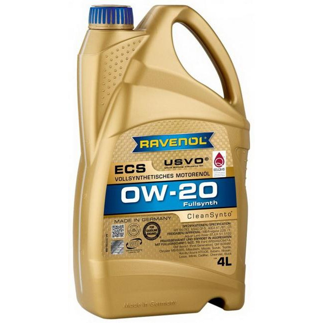 RAVENOL ECS 0W-20 4л - зображення 1